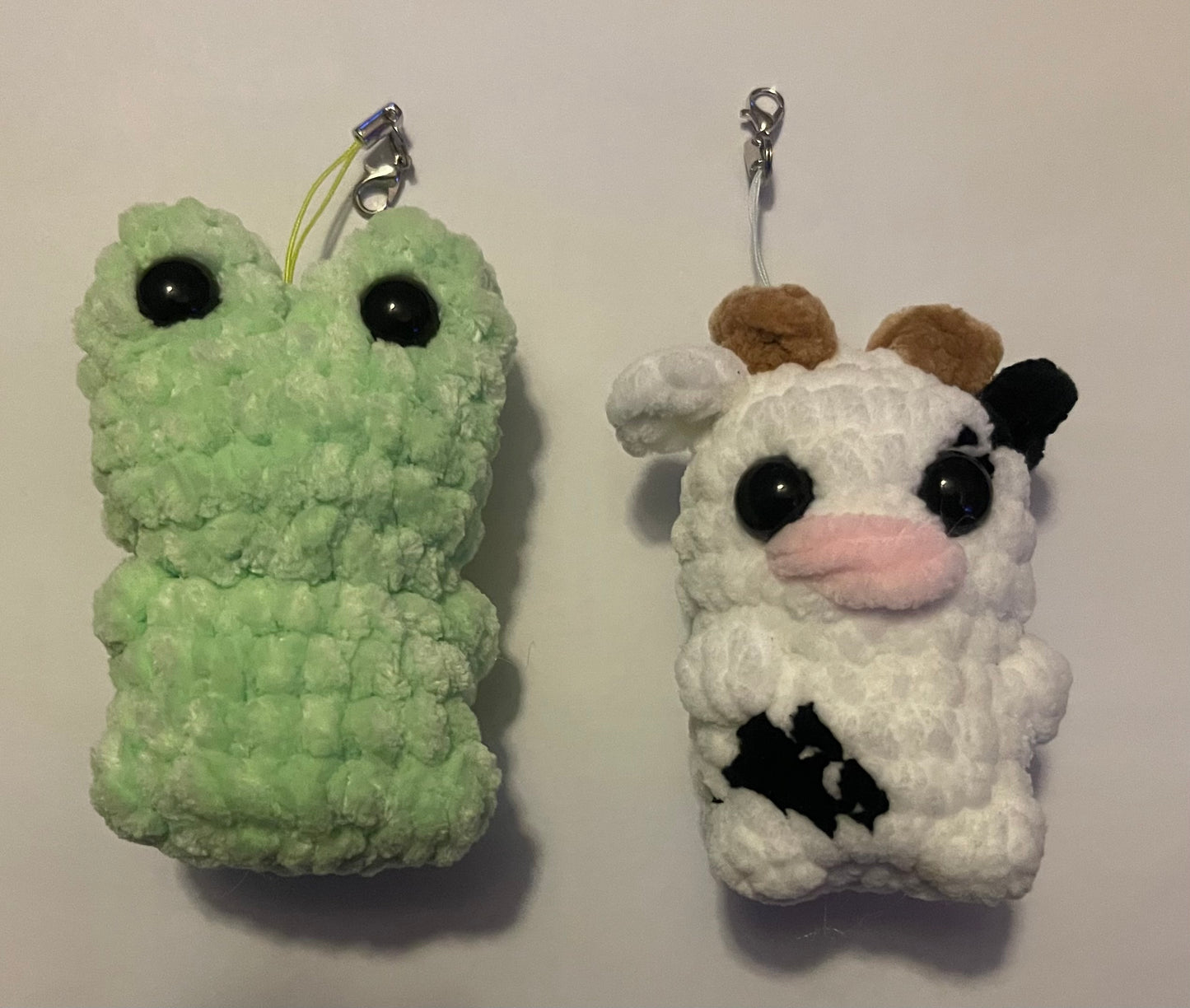 Crochet mini keychain