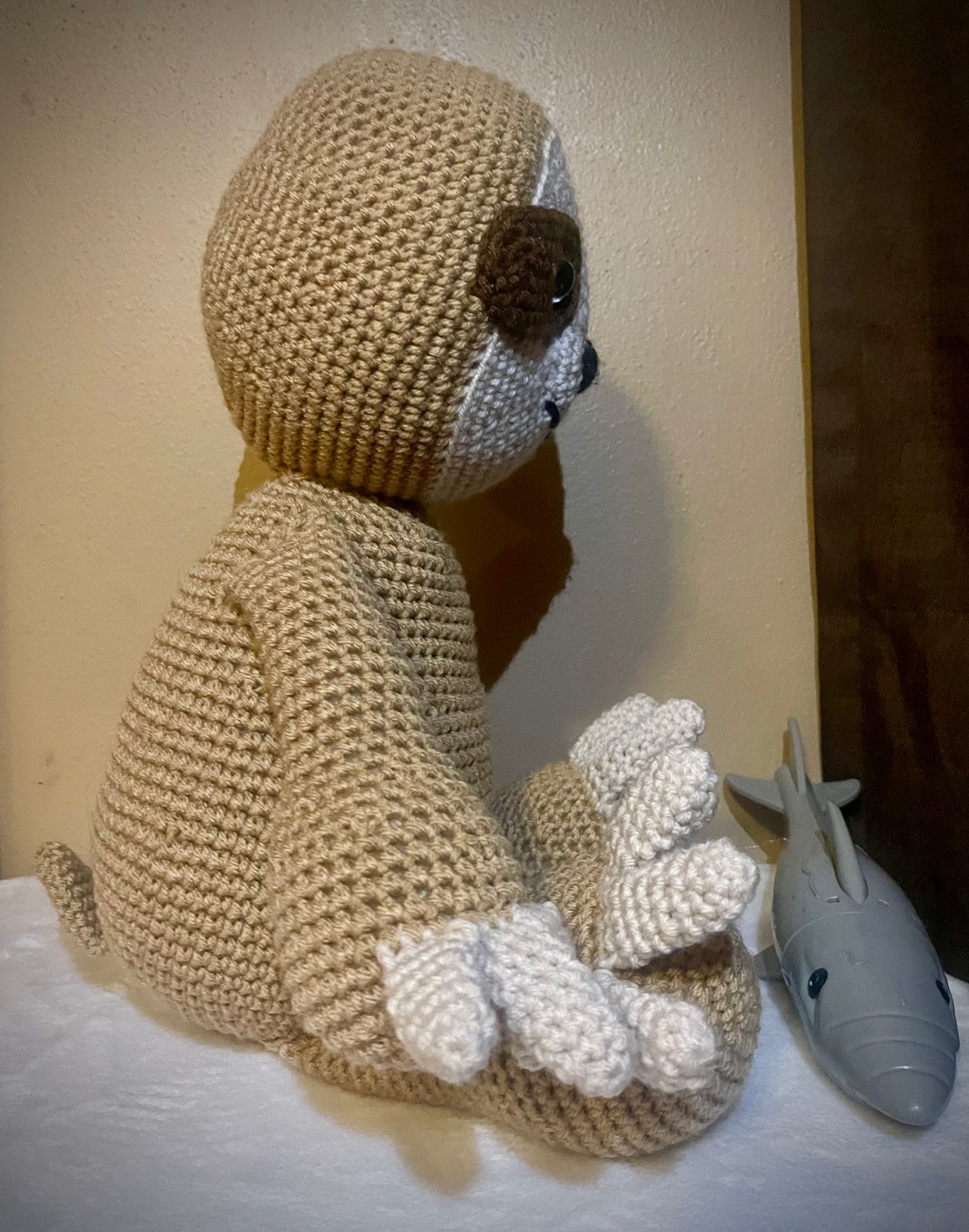 Crocheted Sloth